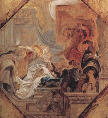 Peter Paul Rubens Esther before Abasuerus (mk01) oil painting picture